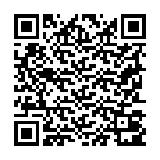 QR-koodi puhelinnumerolle +19253001075