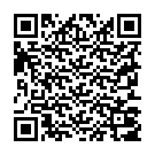 QR Code pour le numéro de téléphone +19253007100