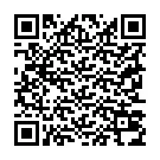 QR-koodi puhelinnumerolle +19253034490