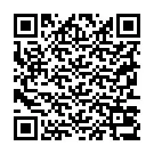 Código QR para número de teléfono +19253037450