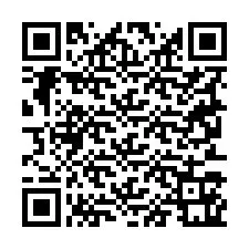 Codice QR per il numero di telefono +19253161012