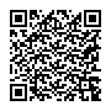 QR-koodi puhelinnumerolle +19253249855