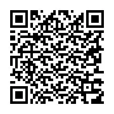 QR-koodi puhelinnumerolle +19253316002