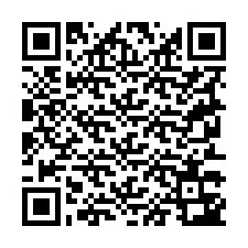 Kod QR dla numeru telefonu +19253343540