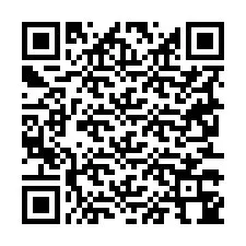 Código QR para número de teléfono +19253344182