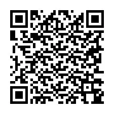 QR-код для номера телефона +19253344212