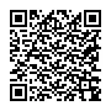 QR kód a telefonszámhoz +19253344229