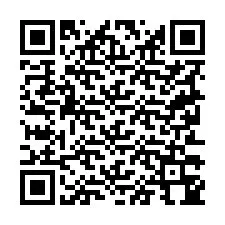 Codice QR per il numero di telefono +19253344258