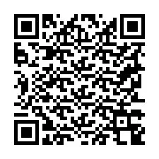 Código QR para número de teléfono +19253348461