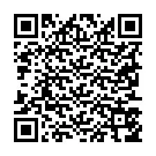 Kode QR untuk nomor Telepon +19253556486