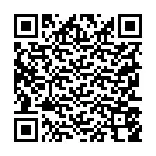 QR-koodi puhelinnumerolle +19253558374