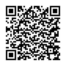 QR Code pour le numéro de téléphone +19253574660