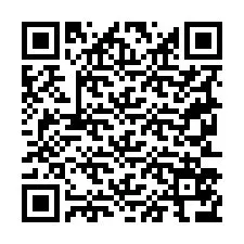 Código QR para número de teléfono +19253576630