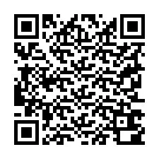 QR-koodi puhelinnumerolle +19253600290