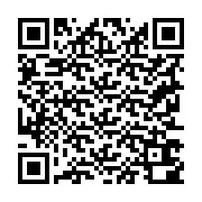 QR-koodi puhelinnumerolle +19253600291