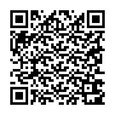 電話番号のQRコード +19253601252