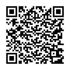 QR kód a telefonszámhoz +19253603214