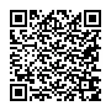 QR-koodi puhelinnumerolle +19253605257