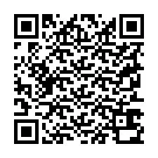 QR kód a telefonszámhoz +19253630840