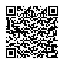 QR kód a telefonszámhoz +19253632840