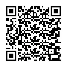 Código QR para número de teléfono +19253633305