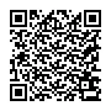 电话号码二维码 +19253633751