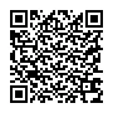 QR-code voor telefoonnummer +19253634060