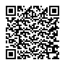 QR-koodi puhelinnumerolle +19253634338