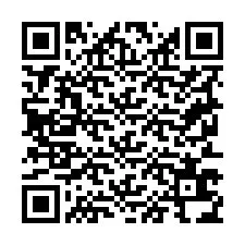 Kode QR untuk nomor Telepon +19253634511