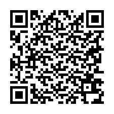 Código QR para número de teléfono +19253634752