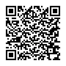 Codice QR per il numero di telefono +19253634755