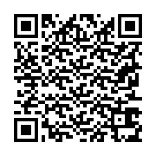 QR kód a telefonszámhoz +19253635885