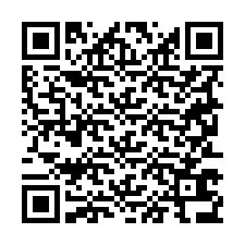 QR-код для номера телефона +19253636172