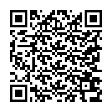 QR-код для номера телефона +19253636794