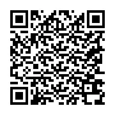 Kode QR untuk nomor Telepon +19253638369