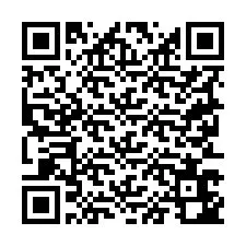 QR-code voor telefoonnummer +19253642538