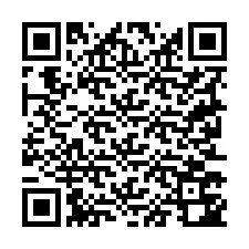 Codice QR per il numero di telefono +19253742398