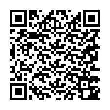 QR-koodi puhelinnumerolle +19253742652