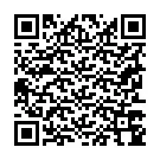 QR kód a telefonszámhoz +19253744855