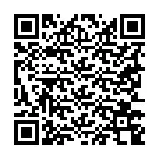 Código QR para número de teléfono +19253748726