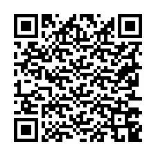 Código QR para número de teléfono +19253749289