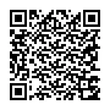 Código QR para número de telefone +19253752032