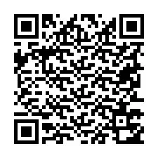 QR-koodi puhelinnumerolle +19253752567