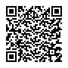 QR Code สำหรับหมายเลขโทรศัพท์ +19253754104