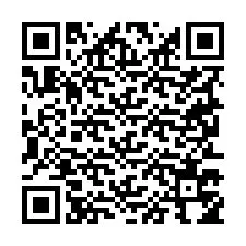 QR-code voor telefoonnummer +19253754566