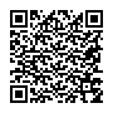 QR-koodi puhelinnumerolle +19253754567