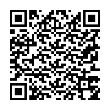 QR Code สำหรับหมายเลขโทรศัพท์ +19253754805