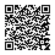 QR Code pour le numéro de téléphone +19253754816