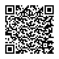 QR-koodi puhelinnumerolle +19253755934