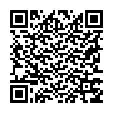 QR-code voor telefoonnummer +19253756025